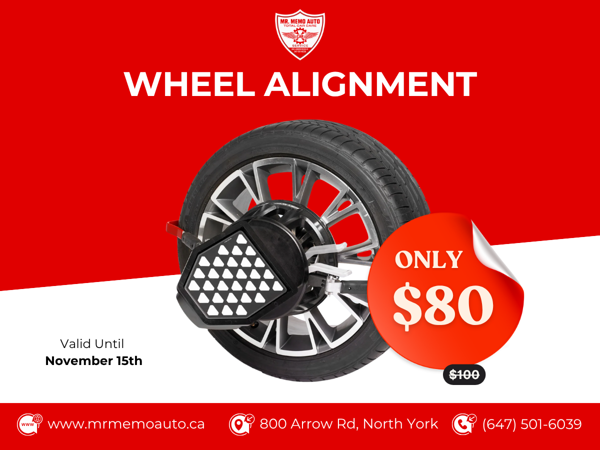 Wheel Alignment Special - Mr. Memo Auto