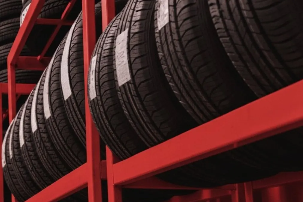 Tire storage racks